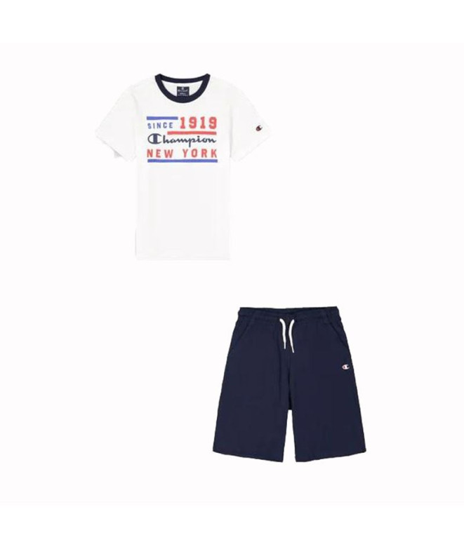 Conjunto Champion Set Blanco Niño