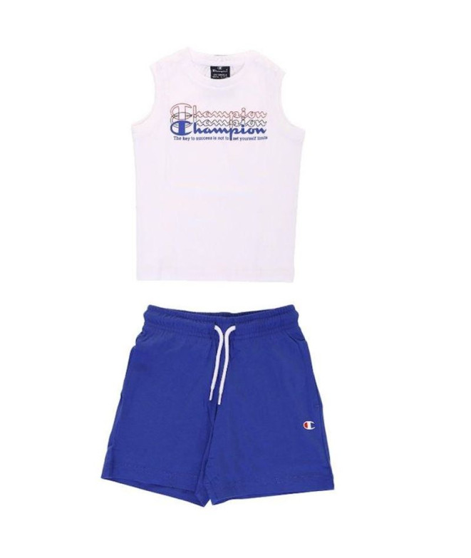 Conjunto Champion Set Blanco Niño