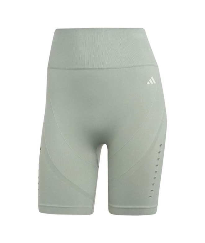 Mallas de Fitness adidas Aeroknit 2.0 Verde Mujer