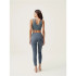 Sujetador Yoga Born Living Yoga Gaia Stormy Gris Mujer