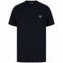 Camiseta Fred Perry Ringer azul Hombre