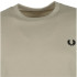 Camiseta Fred Perry Ringer beige Hombre