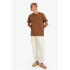 Camiseta Fred Perry Ringer marrón Hombre