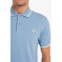 Camisa Fred Perry Twin Tipped Azul Hombre