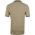 Polo Fred Perry Twin Tipped marrón Hombre
