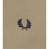 Polo Fred Perry Twin Tipped marrón Hombre