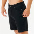 Pantalones Rip Curl Denim Walkshort Negro Hombre