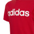 Camiseta adidas Lin Roja Infantil