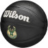 Pelota de Baloncesto Wilson Nba Team Tribute Mini Negro Mil Bucks