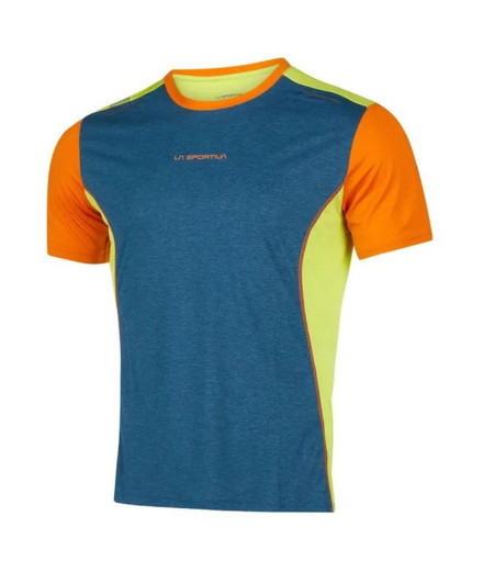 Camiseta de Trail La Sportiva Tracer Storm Azul Punch Hombre