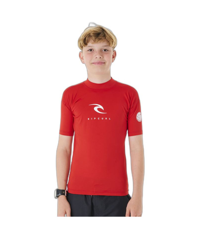 Licra de Surf Rip Curl Corps S/S Rash Vest Niño