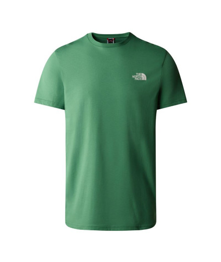 Camiseta de Montaña The North Face Simple Dome Verde Hombre