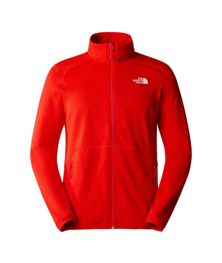 Chaqueta de Montaña The North Face Quest Fz Rojo Hombre