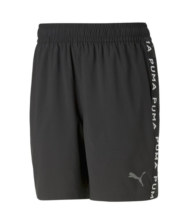 Pantalones de Fitness Puma Fit 7" Taped Negro