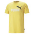 Camiseta Puma Essentials+ 2 Col Logo Hombre Amarillo