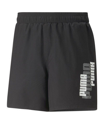 Pantalones Puma Essentials+ Logo Power Hombre Negro