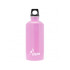Botella Aluminio Futura 0,6 L. Rosa