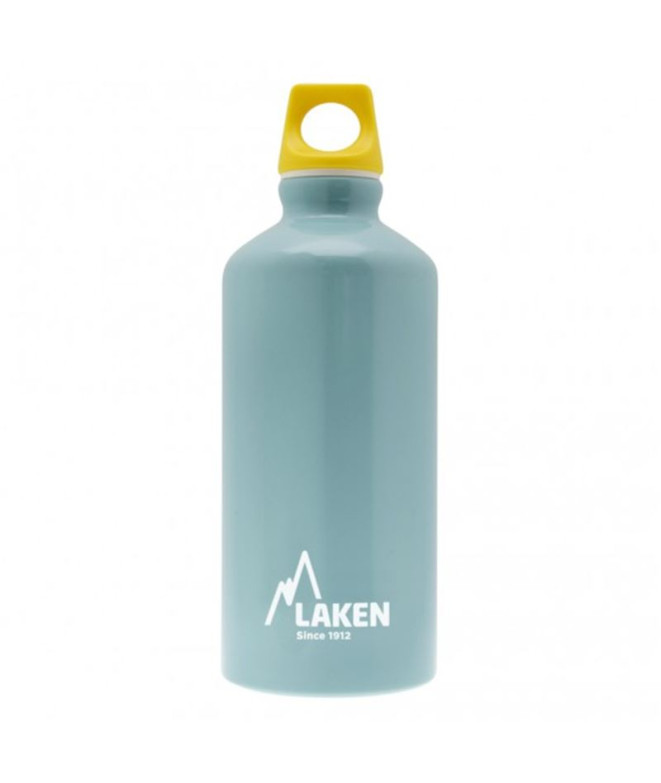 Botella Aluminio Futura 0,6 L.-tapón amarillo...