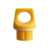 Botella Aluminio Futura 0,6 L.-tapón amarillo -azul claro