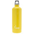 Botella Aluminio Futura 0,75 L.-tapón gris -Amarillo Bot.
