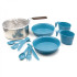 Bateria Laken Acero Inox.