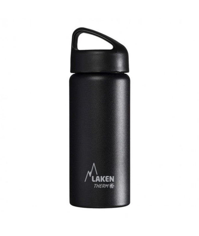 Botella térmica acero inox. 18/8 - 0,5L - Negro