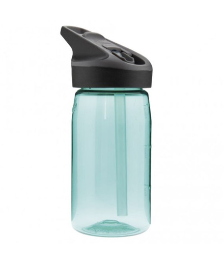 Botella Tritan 0.45 L. azul claro tapón Jannu