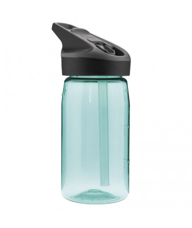 Botella Tritan 0.45 L. azul claro tapón Jannu