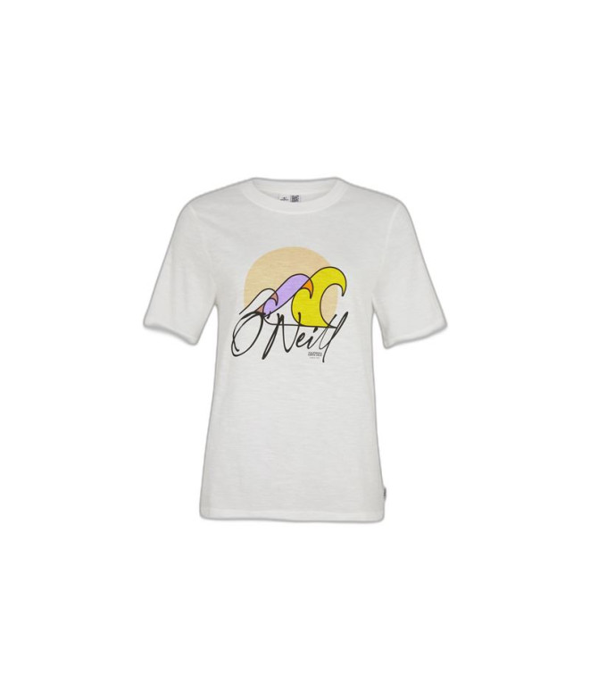Camiseta O'Neill Luano Graphic Mujer Blanco