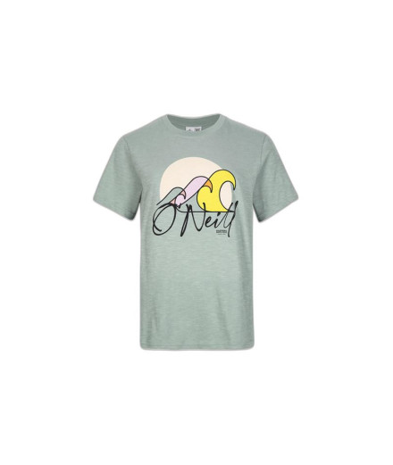 Camiseta O'Neill Luano Graphic Mujer Gris