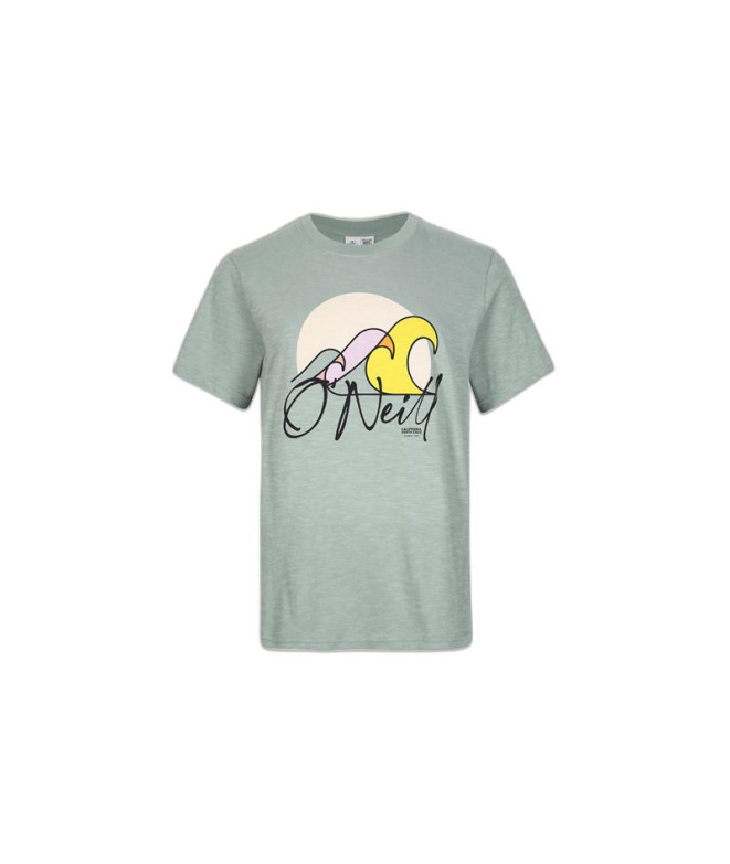Camiseta O'Neill Luano Graphic Mujer Gris