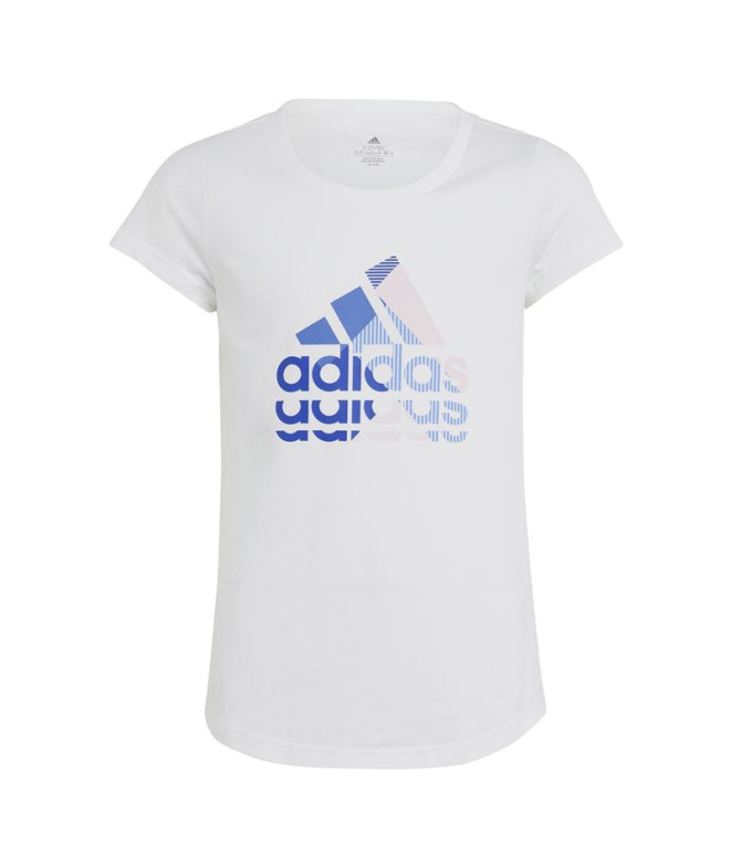Camiseta adidas Graphic Niña Blanco