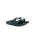 Chanclas Lacoste Croco Dualiste Synthetic Logo Strap Verde Hombre