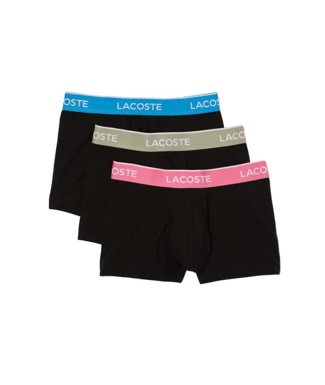 Calzoncillos Lacoste 3PK Contrasting Waistband...