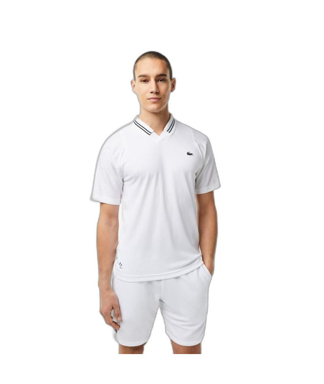 Polo Lacoste Tennis × Daniil Medvedev Blanco...