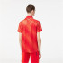 Polo Lacoste Sport x Novak Djokovic Regular Fit Piqué Rojo Hombre