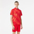 Polo Lacoste Sport x Novak Djokovic Regular Fit Piqué Rojo Hombre