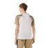 Camiseta Lacoste Sport Regular Fit Color-Block Tennis Blanco Hombre