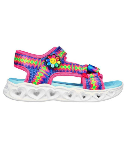 Sandalias Skechers Heart Lights - Miss V Niña Rosa
