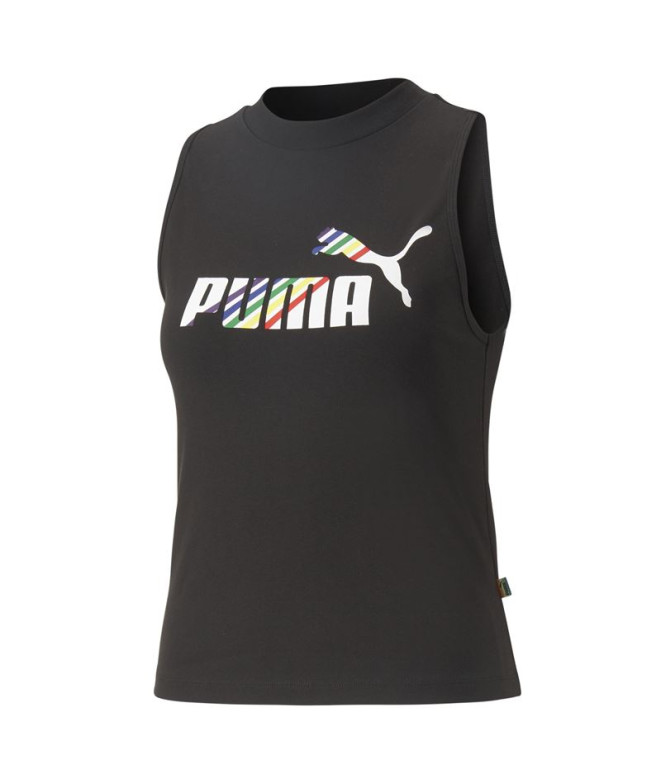 Camiseta Puma Ess+ Love Is Love Sl Mujer Black