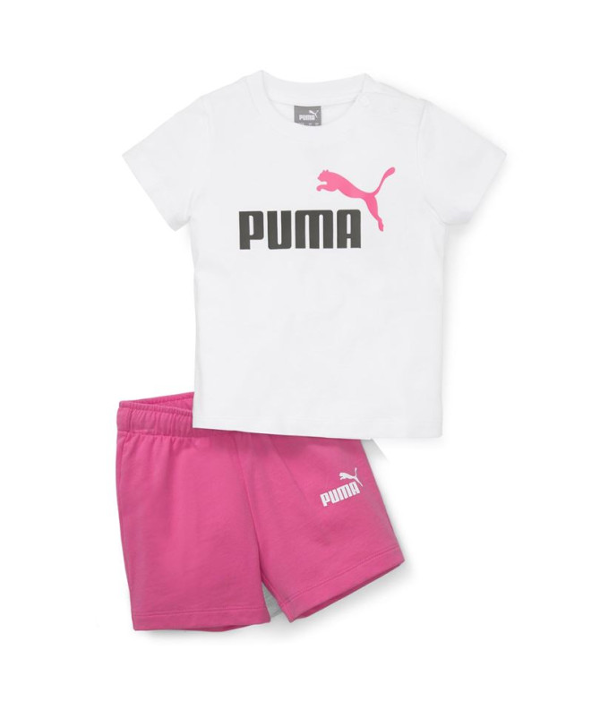 Chándal Puma Minicats & Niño White