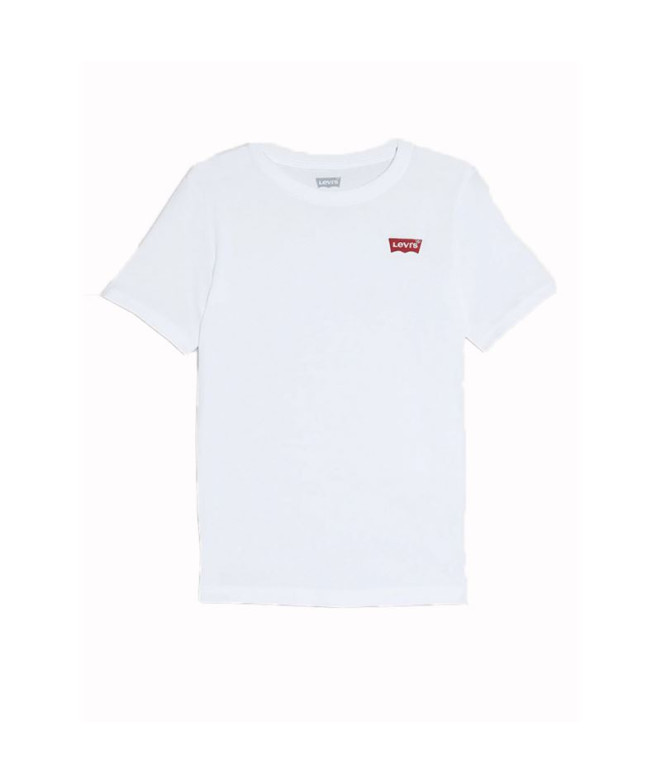 Camiseta Levi´s Batwing Chest Blanco Niño