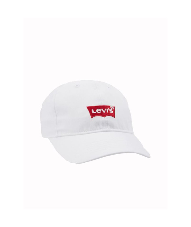 Gorra Levi´s Lan Core Batwing Curve Brimcap Blanco