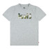 Camiseta Levi's Camo Poster Logo Gray Heather Niño