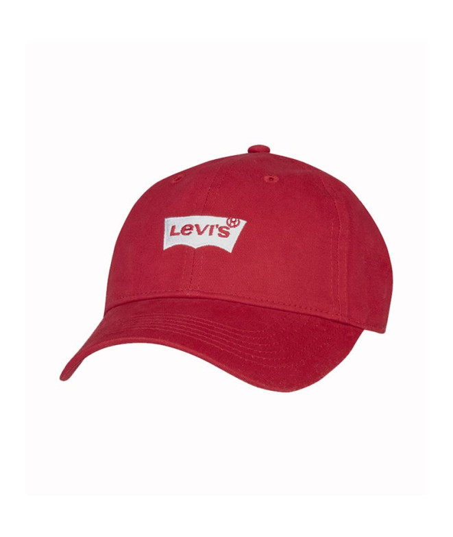 Gorra Levi´s Lan Core Batwing Curve Brimcap Rojo
