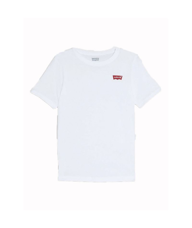 Camiseta Levi´s Batwing Chest Blanco Niño
