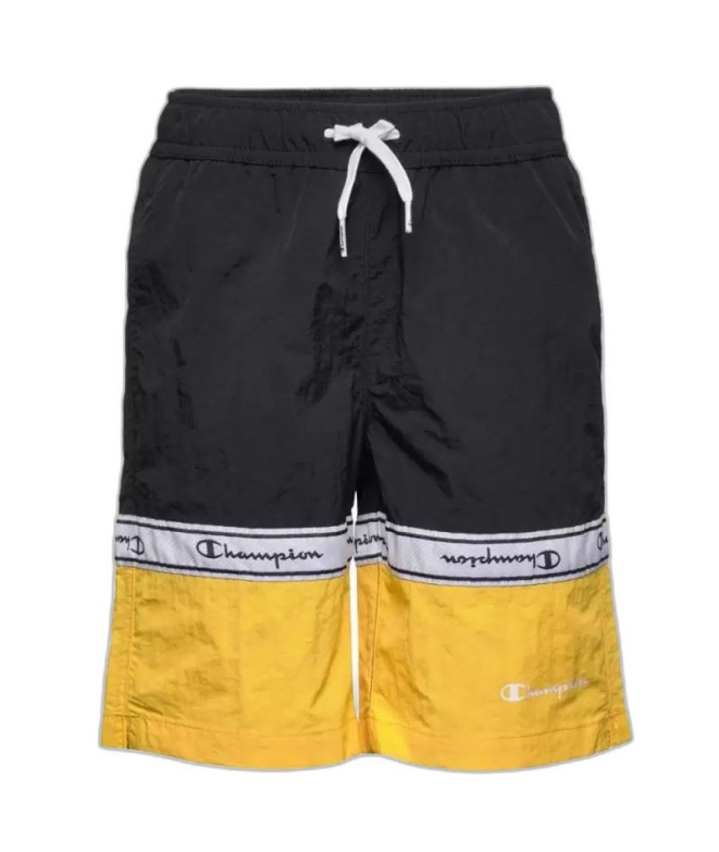 Bañador Champion Beachshort Negro Niño