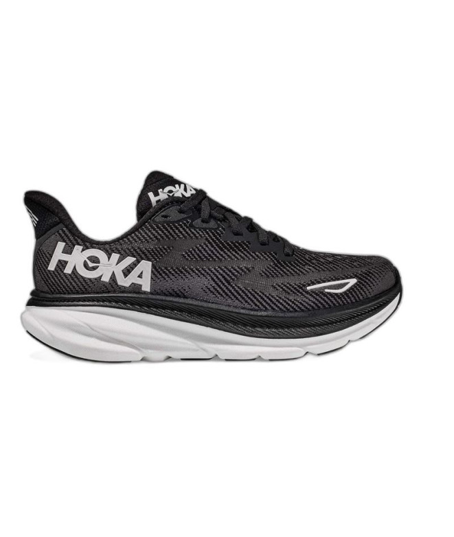 Zapatillas de Running HOKA Clifton 9 Negro Hombre