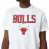 Camiseta New Era NBA Chicago Bulls Blanco Hombre