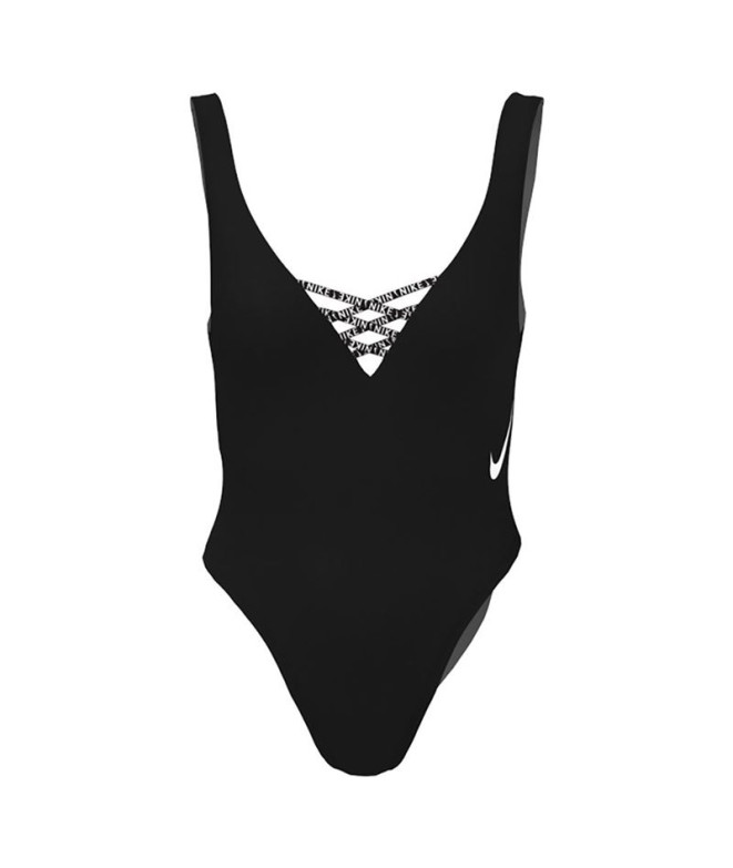 Bañador de Natación Nike U-Back One Piece Mujer...